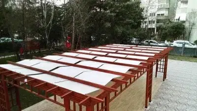 Holzpergola — Elysee