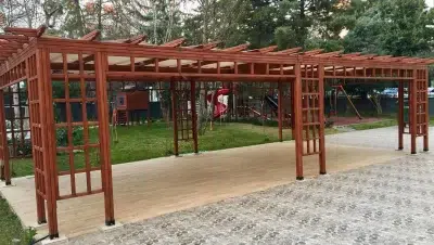 Holzpergola — Elysee