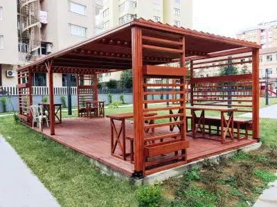 Holzpergola — Elysee