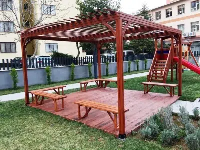 Holzpergola — Elysee