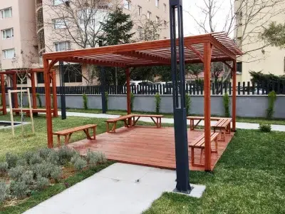 Holzpergola — Elysee