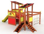 KULE – ahşap çocuk oyun parkı