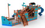Big Ship – wooden children's playground
