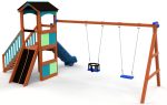 بيغاسوس إكس بي - ملعب خشبي للأطفال