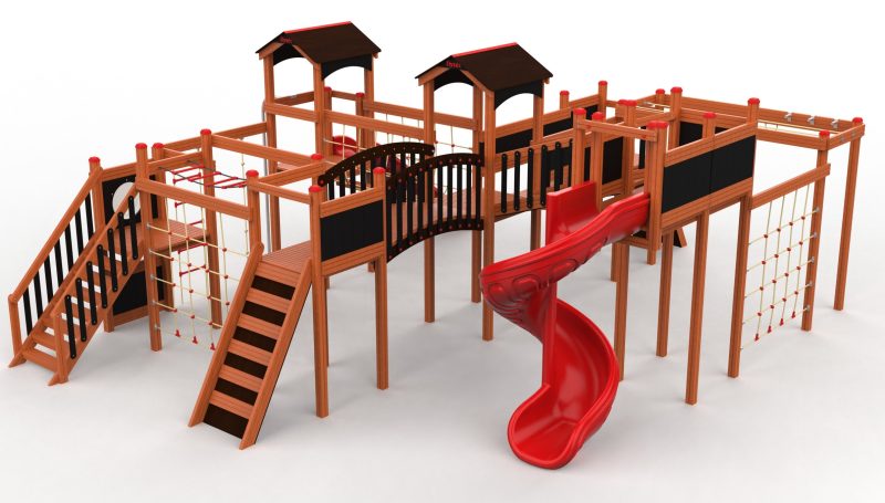 Space Ship Earth Nature – natural wooden playground