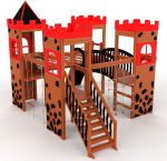 Andromeda Château – wooden castle playground